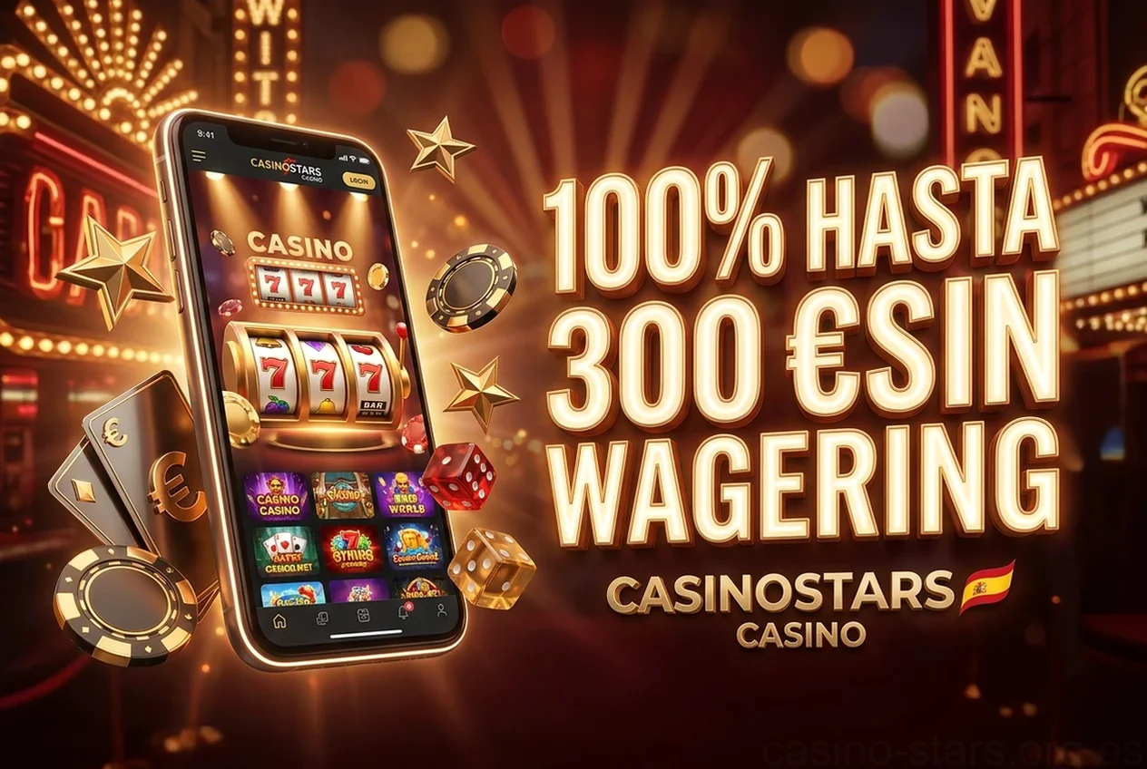 100% HASTA 300 €SIN WAGERING